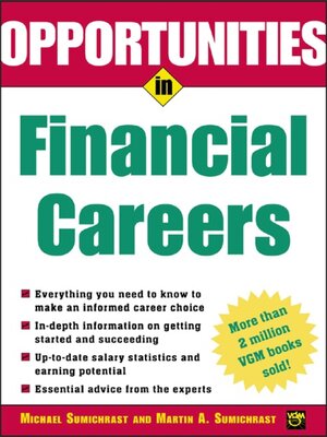 cover image of Opportunities in Financial Careers